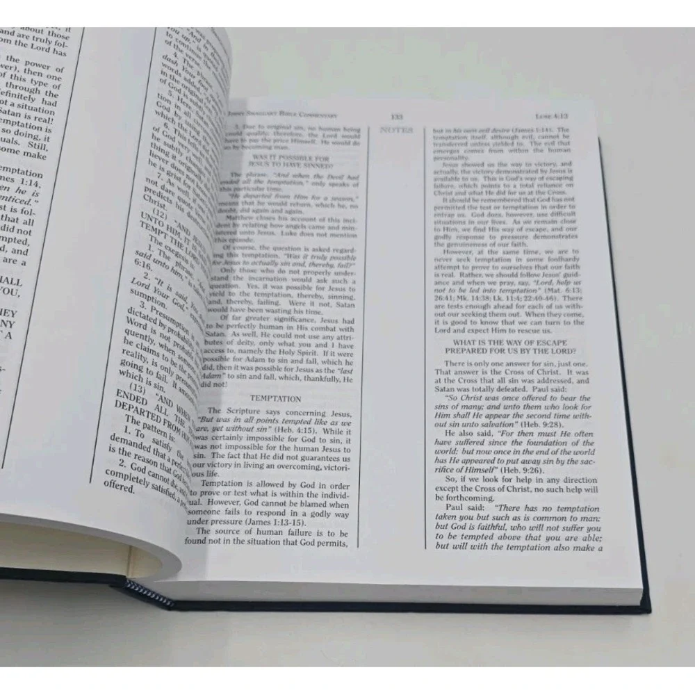 Jimmy Swaggart Bible Commentary Luke Hardcover Expository Christian Bible Study